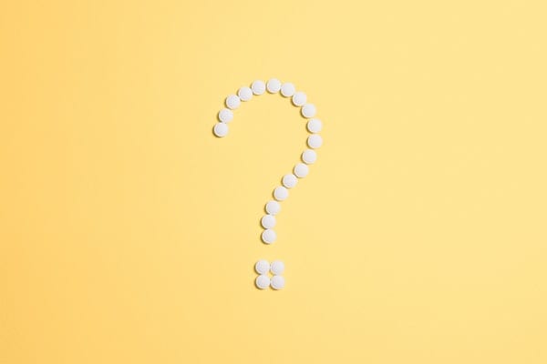 A question mark for behavioral interview