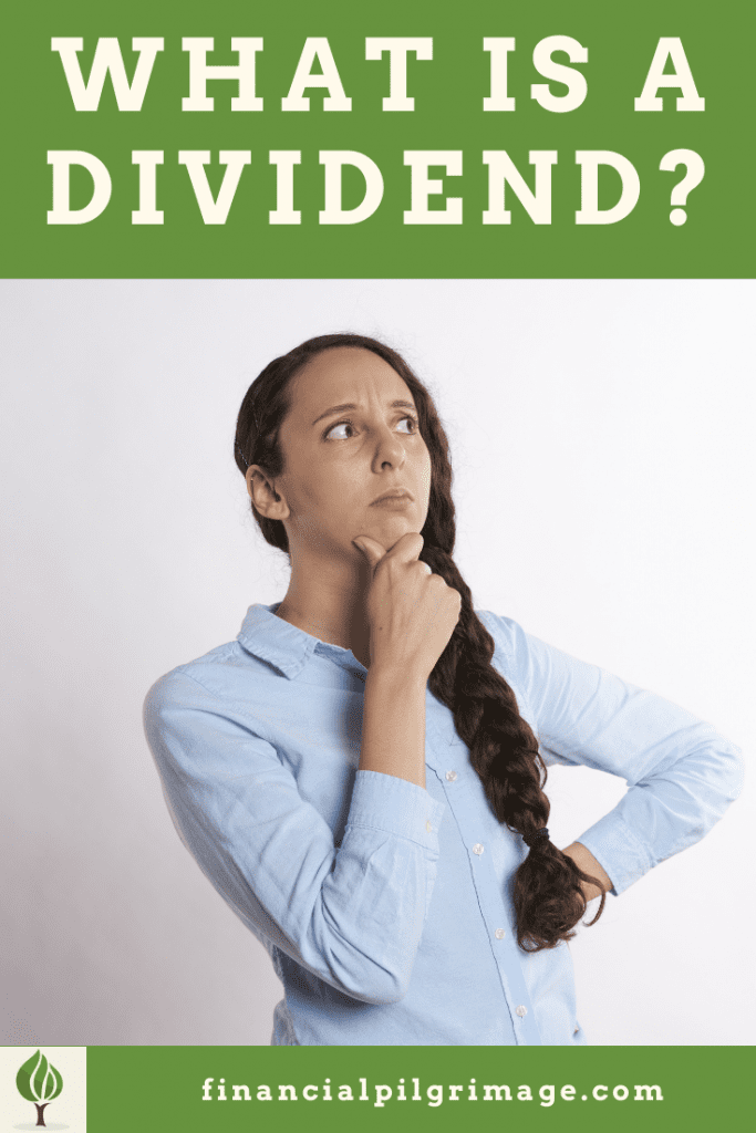 Pinterest image of what is a dividend?