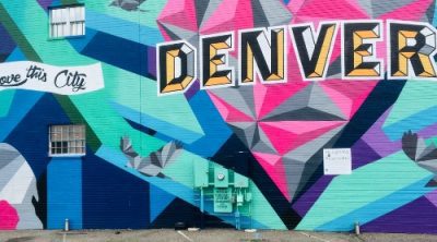 Image of Denver mural for the mile high finance guy
