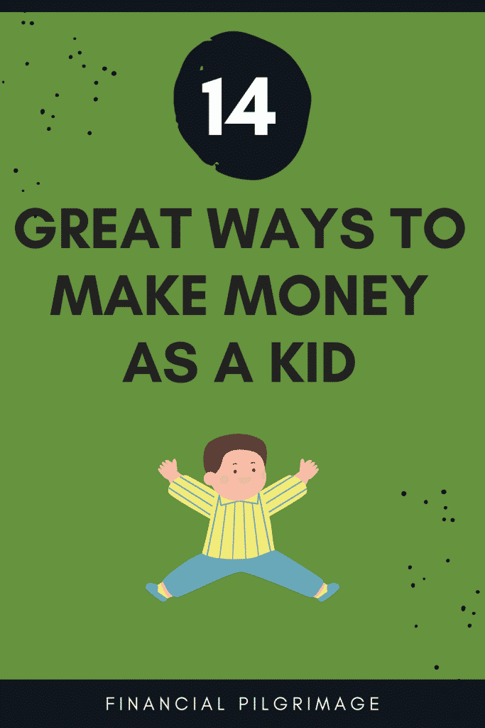 pinterest image about ways to make money as a kid