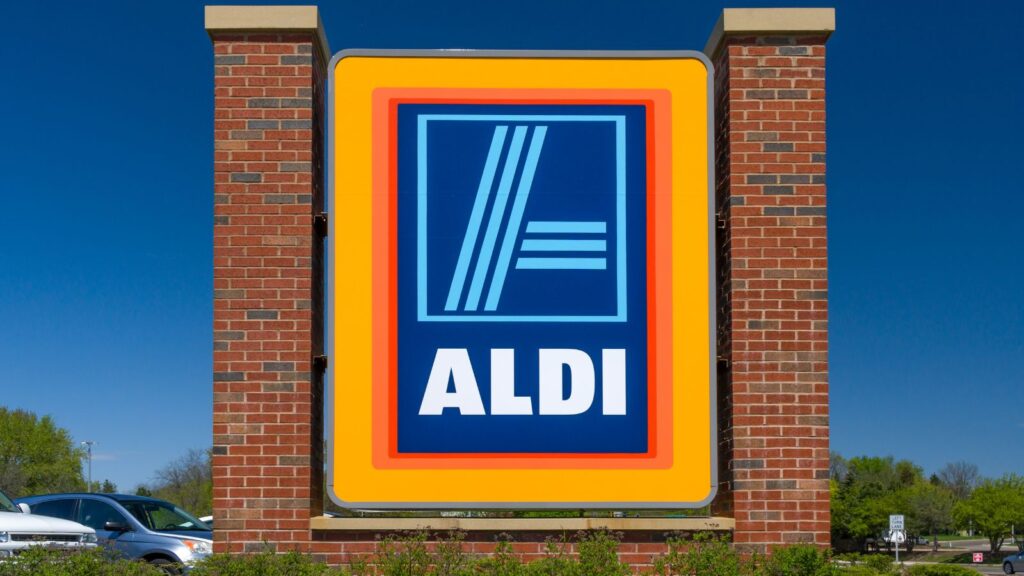 Aldi sign