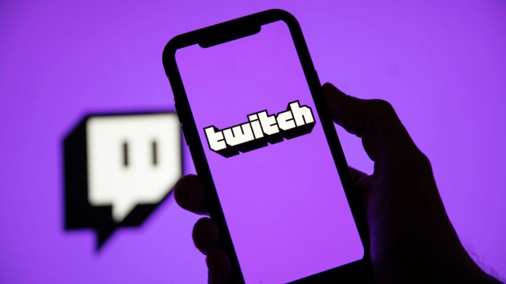 Twitch on an iphone