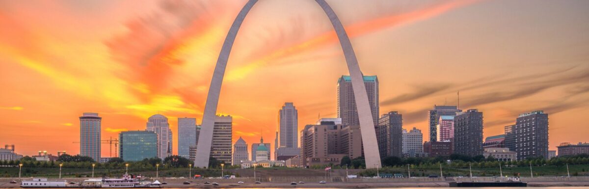 Photo of downtown St. Louis